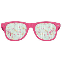 Flamant rose cool Retro Lunettes de soleil