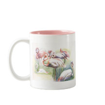 Flamant rose Fiesta Mug