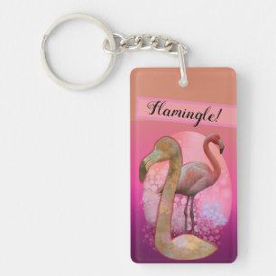 Flamant rose floral flamand