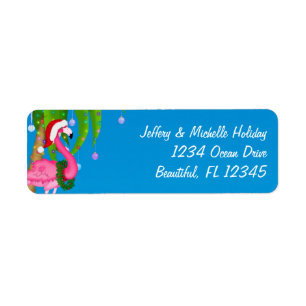 Flamant rose Holiday Palm Tree Beach Adresse de No