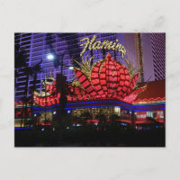 Flamant rose Las Vegas Hotel #1 Carte postale