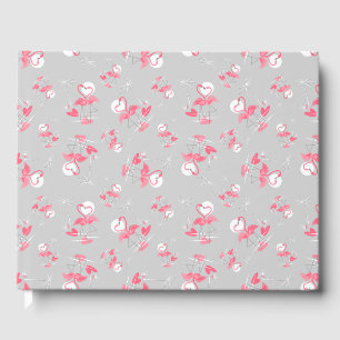 Flamant rose Love Multi Livre d'invités