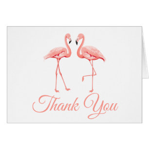 Flamant rose rose Merci Plage de Mariage tropical