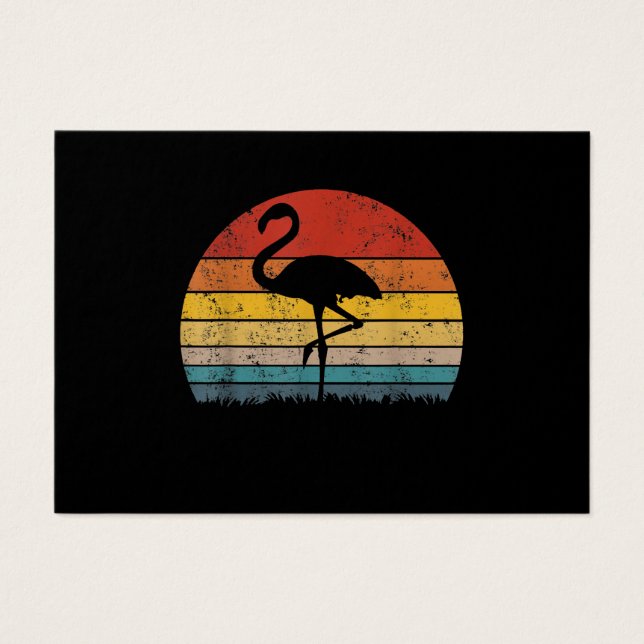 Flamant rose Sunset Flamant rose cadeau (Devant)