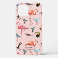 Flamant rose tropical été | COQUE IPHONE
