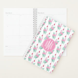 Flamant rose & Watermelon Pastel Motif
