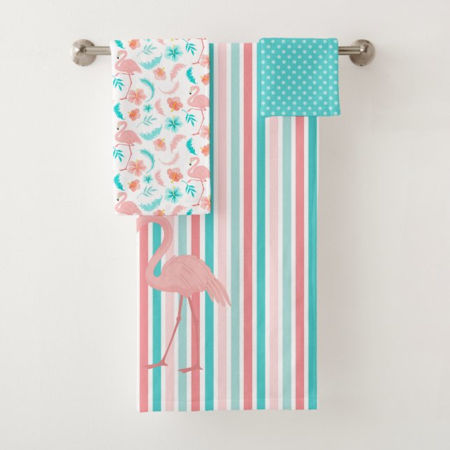 Flamants roses amoureux (En situation)