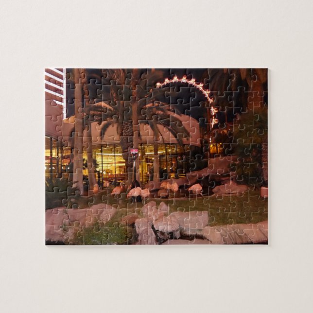 Flamants roses, Las Vegas Jigsaw Puzzle (Horizontal)