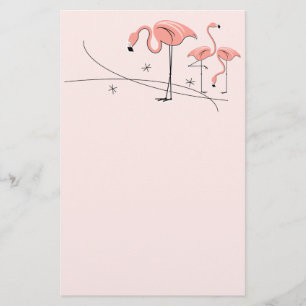 Flamants roses Pink Trio 3 papeterie