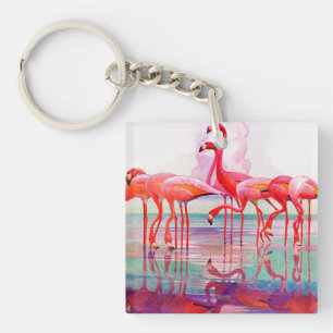 Flamants roses roses par Francis Lee Jaques
