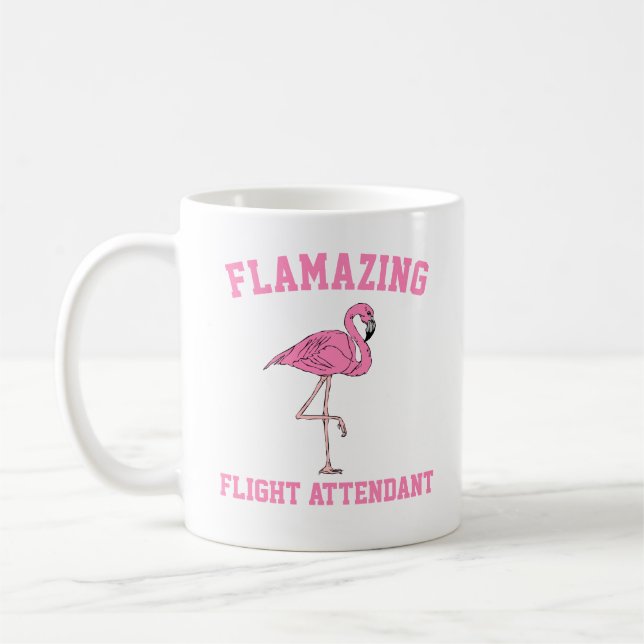 Flamazing Flight Attendant Mug (Left)