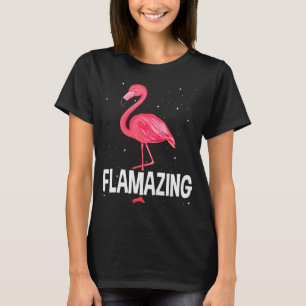 Flamazing Nk Flamingo Novelty Flamingo Lover Funny T-Shirt