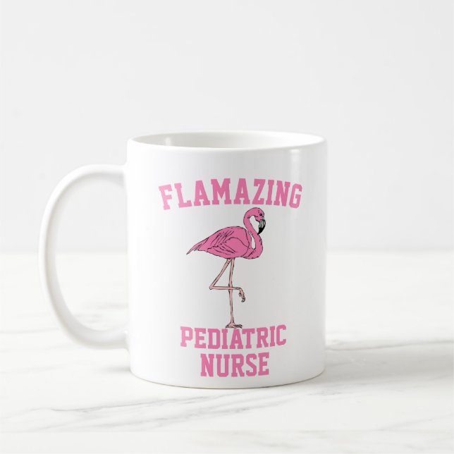 Flamazing Pediatric Nurse Mug (Left)