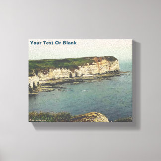 Flamborough Head Chalk Cliffs Canvas Print
