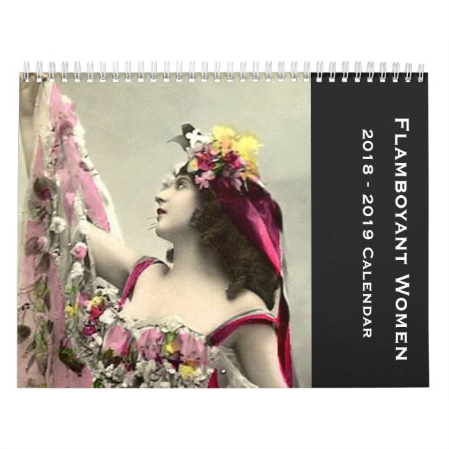 Flamboyant Women 2018 - 2019 Calendar (Cover)