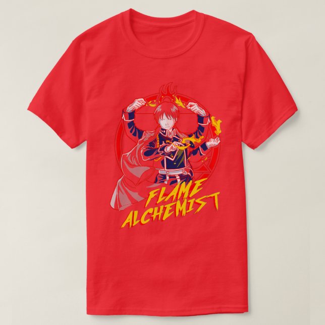 Flame Alchemist T-Shirt (Design Front)