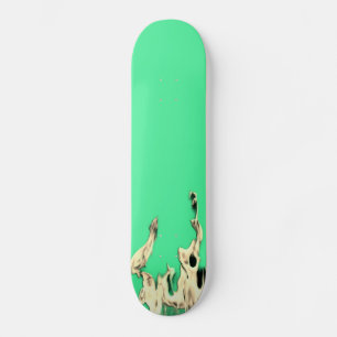 Flame Flame Fire Fire Skateboard