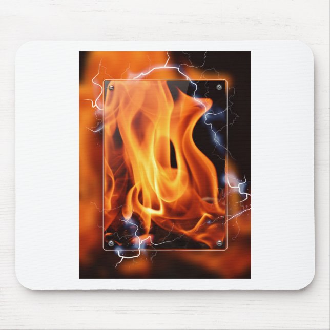 Flame-focus Mouse Pad (Front)