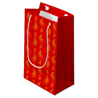 Flame gift bag
