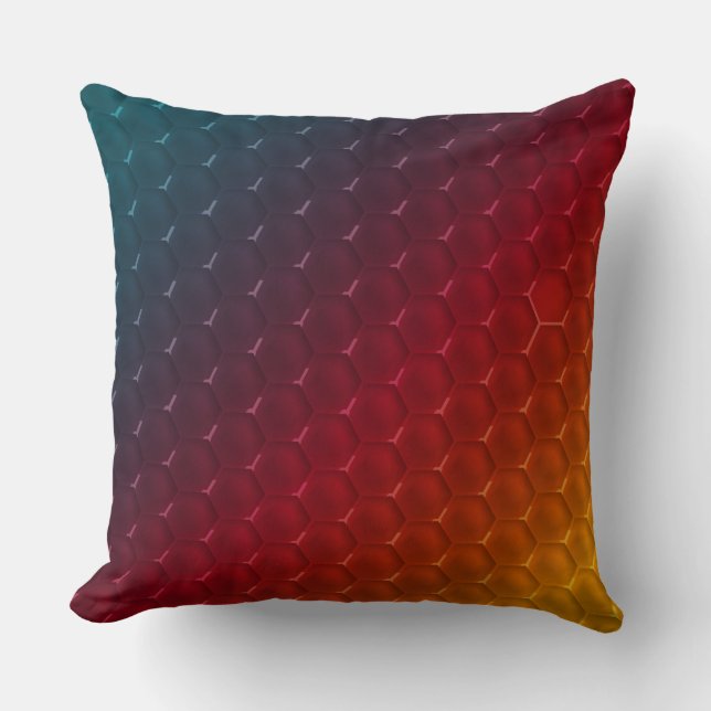 Flame Gradient Pillow (Front)