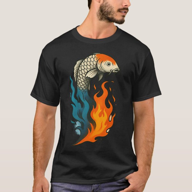 Flame Koi T-Shirt (Front)