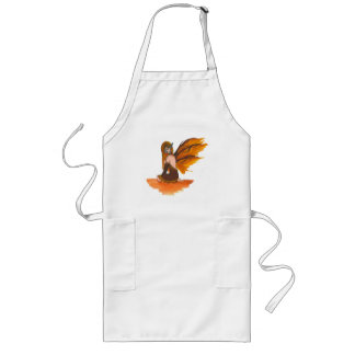 Flame Long Apron