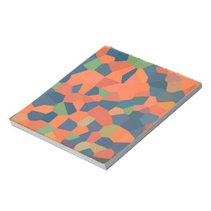Flame, Midnight, Green Notepad or Jotter