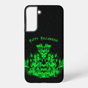 Flame Monster in The Starlight Sky Samsung Galaxy Case