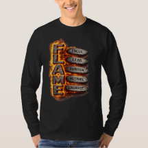 FLAME Motivation Graphic Men's T-Shirt