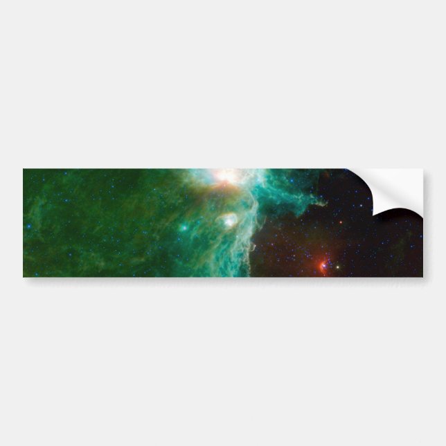 Flame Nebula NASA Bumper Sticker (Front)