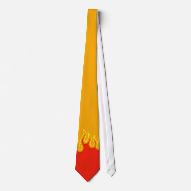 flame Neck Tie (Front)