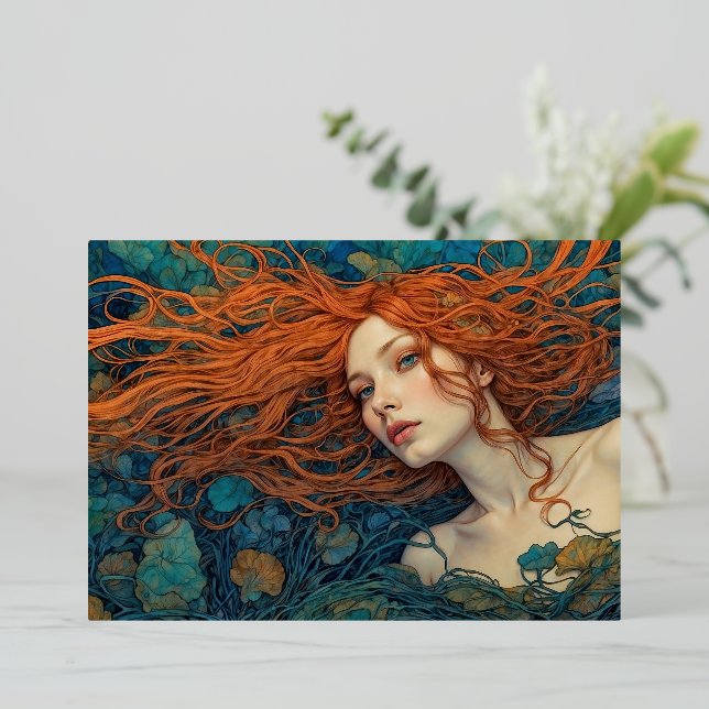"Flame of the Tides" - A Colourful Portrait        (Standing Front)
