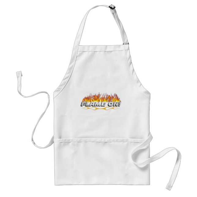 FLAME ON APRON (Front)