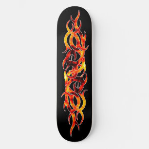 "Flame On" Skateboard Deck