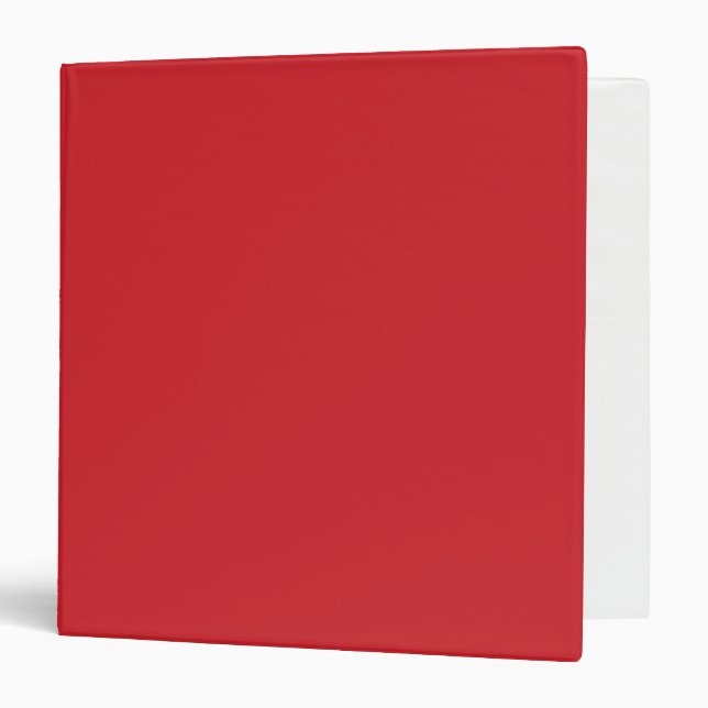 Flame Scarlet Red Binder (Front/Inside)