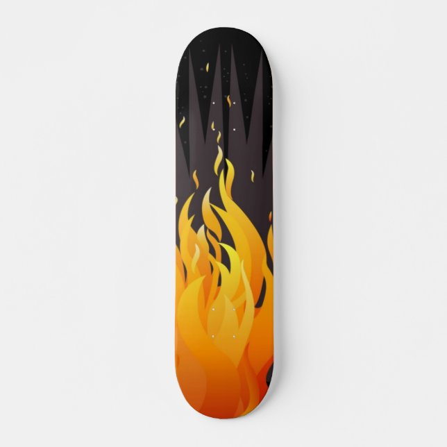 flame skateboard (Front)