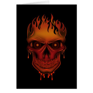 Flame Skull