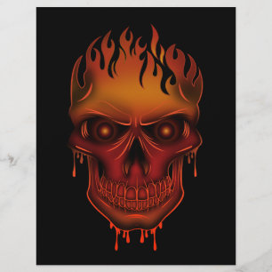 Flame Skull