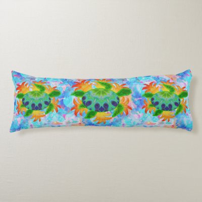 Green Sea Turtle Body Pillow Zazzle Ca