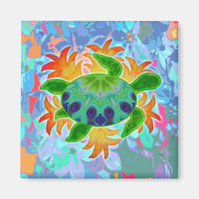 Flame Turtle Magnet (Front)