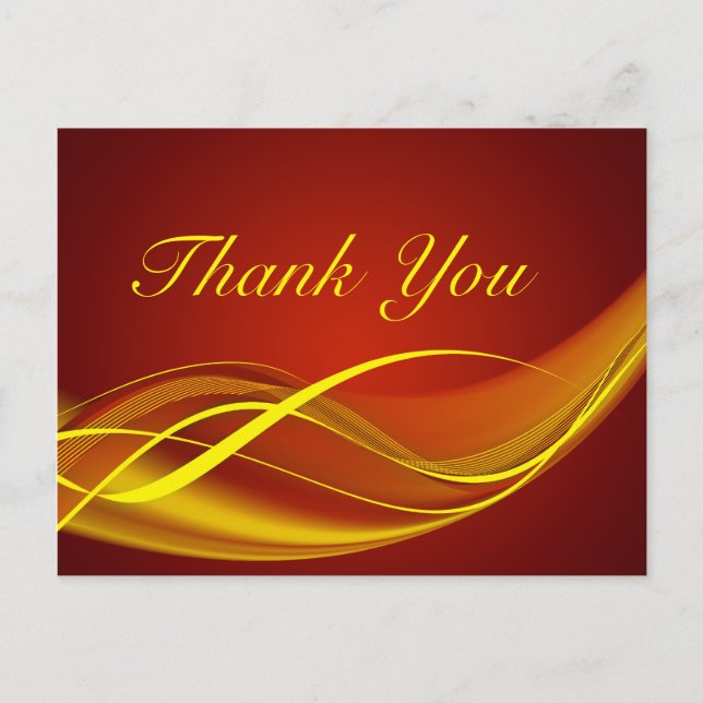 Flame Wave Postcard (Front)