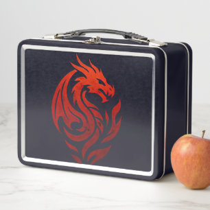 FLAMEBORN DRAGON PACT METAL LUNCH BOX