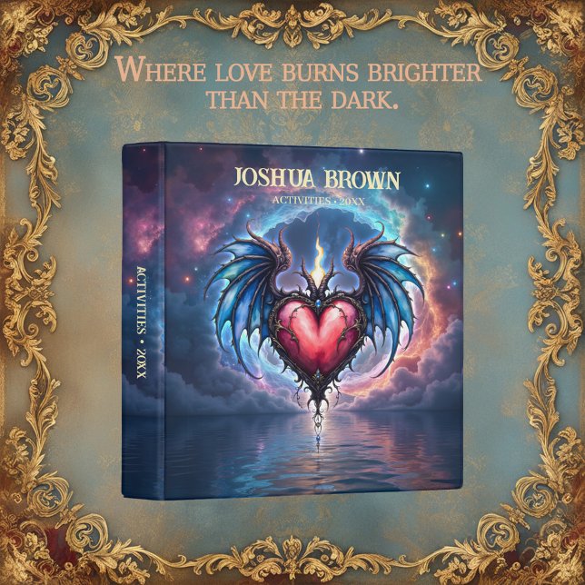 Flamebound Heart of the Moon – Gothic Cosmic Love  Binder (Creator Uploaded)