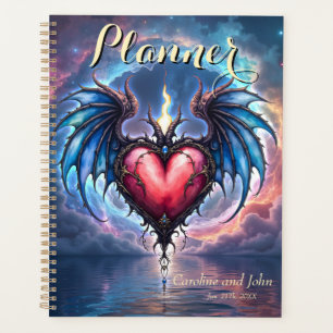 Flamebound Heart of the Moon – Gothic Cosmic Love Planner