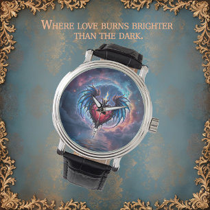 Flamebound Heart of the Moon – Gothic Cosmic Love  Watch