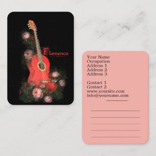 Flamenco - Carte de visite