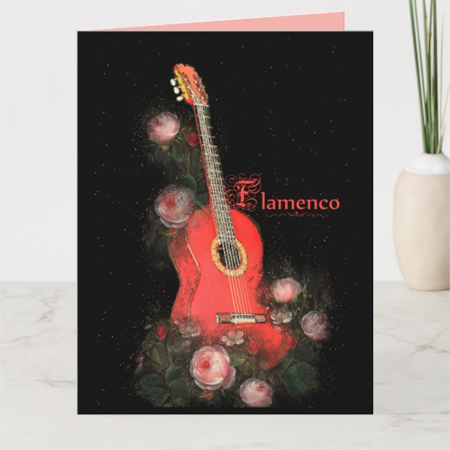 Flamenco - Carte de voeux (Devant)