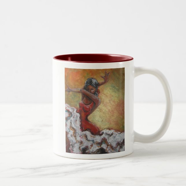 Flamenco Dancer Art Mug (Right)