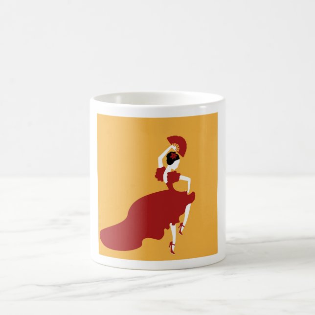 Flamenco Dancer Coffee Mug (Center)