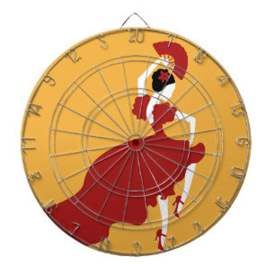 Flamenco Dancer Dartboard